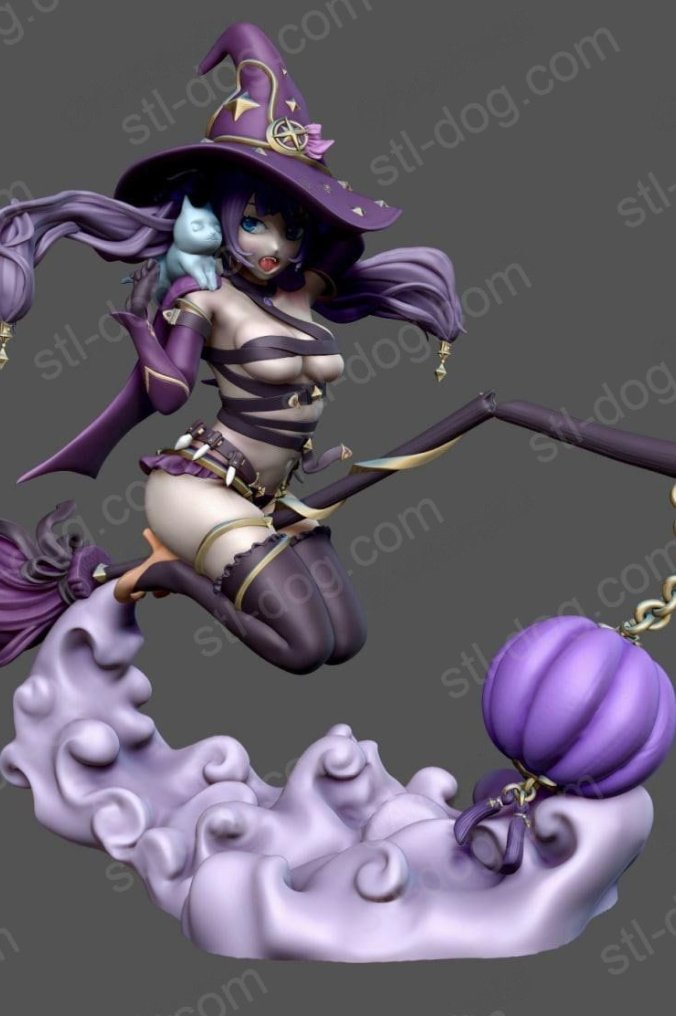 原神 莫娜(Mona) 3D打印图纸